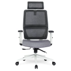 Fotel Obrotowy NICKI Ergonomiczny Szary