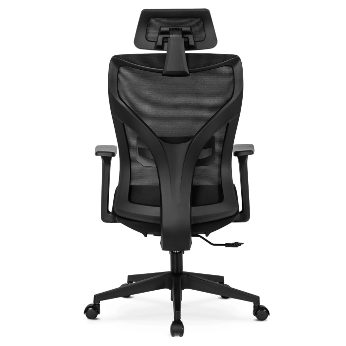 Fotel Biurowy Ergonomiczny Obrotowy SPIRAL Czarny
