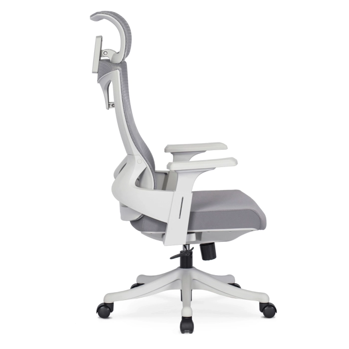 Fotel Obrotowy CARET 2 Ergonomiczny Szary