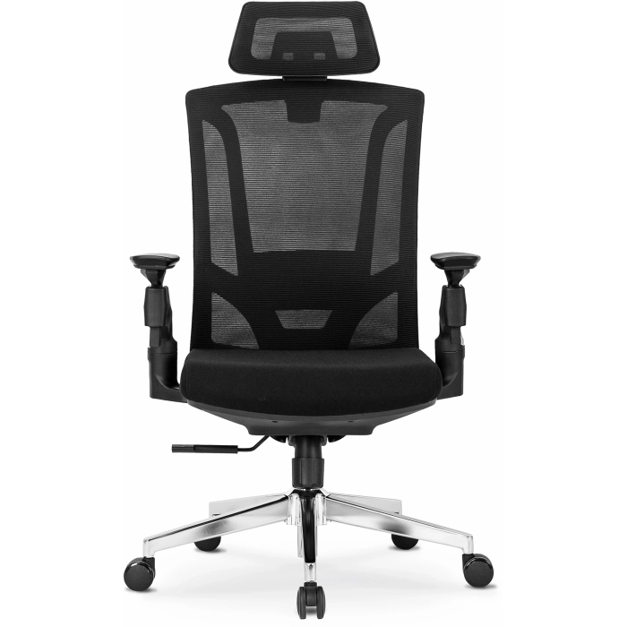 Fotel Obrotowy WILLY Ergonomiczny Czarny
