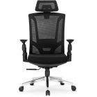 Fotel Obrotowy WILLY Ergonomiczny Czarny