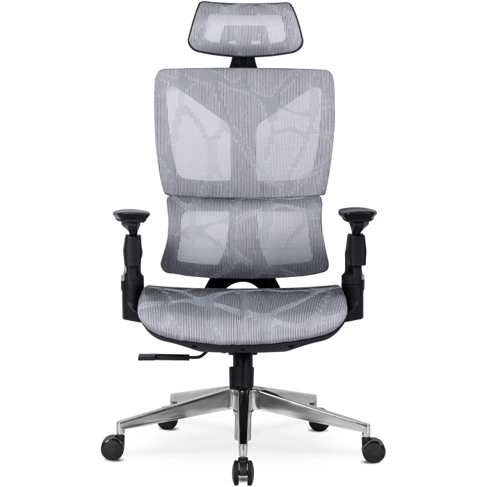 Fotel Obrotowy MARTIN Ergonomiczny Szary