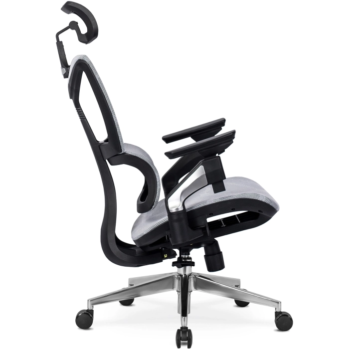 Fotel Obrotowy MARTIN Ergonomiczny Szary