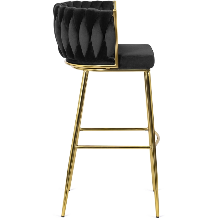 Hoker FLORES 2 Czarny Welurowy