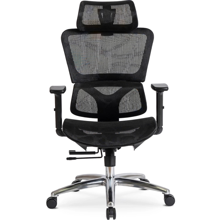 Fotel Obrotowy ROYAL Ergonomiczny Czarny