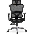 Fotel Obrotowy ROYAL Ergonomiczny Czarny