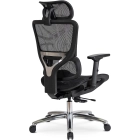 Fotel Obrotowy ROYAL Ergonomiczny Czarny