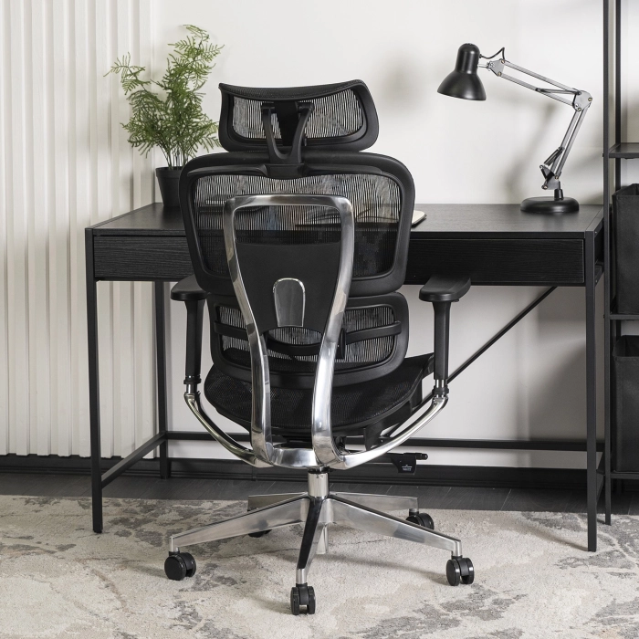Fotel Obrotowy NINO Ergonomiczny Czarny