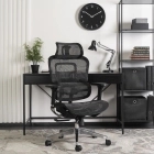 Fotel Obrotowy NINO Ergonomiczny Czarny