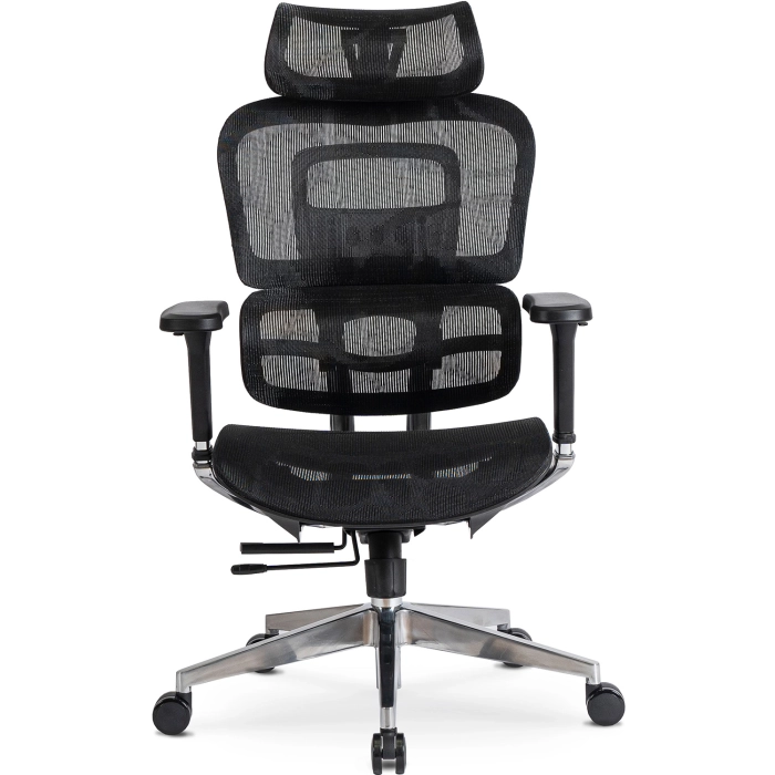 Fotel Obrotowy NINO Ergonomiczny Czarny