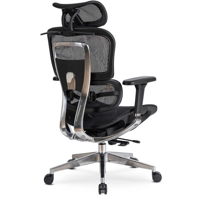 Fotel Obrotowy NINO Ergonomiczny Czarny