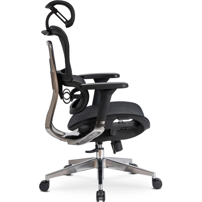 Fotel Obrotowy NINO Ergonomiczny Czarny