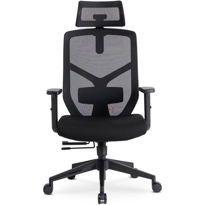 Fotel Obrotowy BENTO Ergonomiczny Czarny