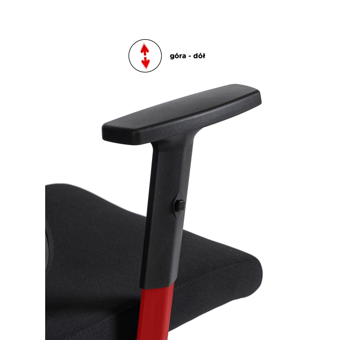 Fotel Obrotowy BENTO Ergonomiczny Czarny