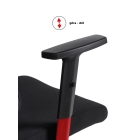 Fotel Obrotowy BENTO Ergonomiczny Czarny
