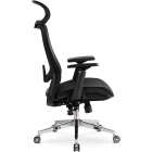 Fotel Obrotowy LITOS Ergonomiczny Czarny