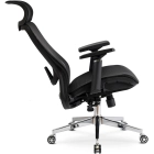 Fotel Obrotowy LITOS Ergonomiczny Czarny