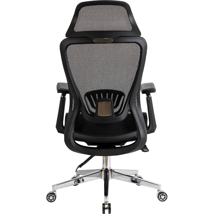 Fotel Obrotowy LITOS Ergonomiczny Czarny