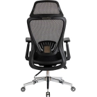 Fotel Obrotowy LITOS Ergonomiczny Czarny