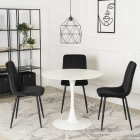 Stół SANDER Ceramiczny 89 cm Biały