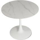 Stół SANDER Ceramiczny 89 cm Biały
