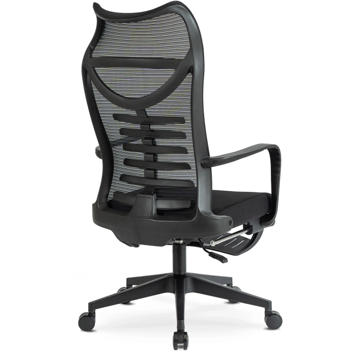 Fotel Obrotowy ACTON Ergonomiczny Czarny