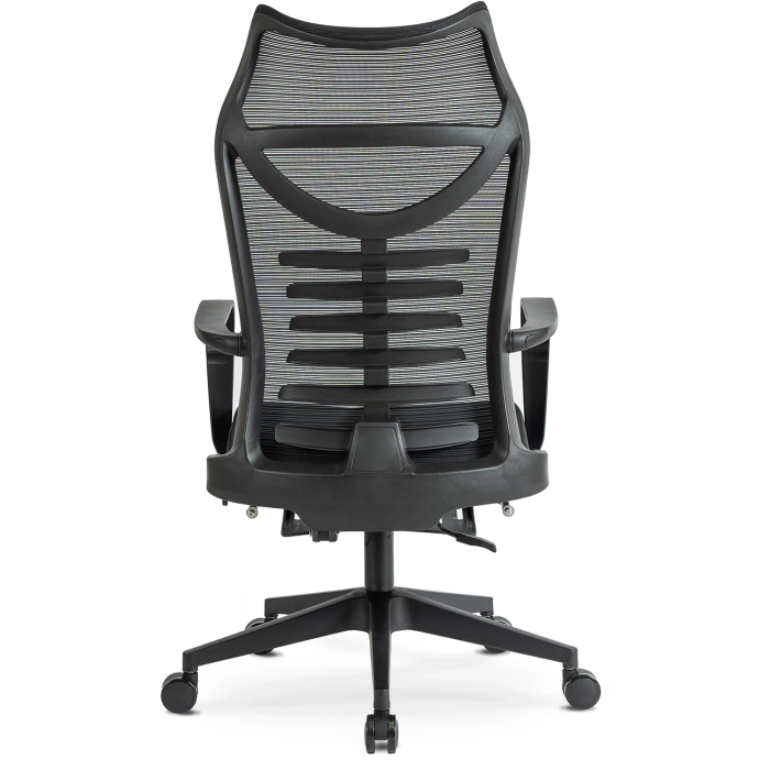 Fotel Obrotowy ACTON Ergonomiczny Czarny