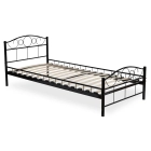 Łóżko Metalowe GRIFFIN 90x200 Czarne