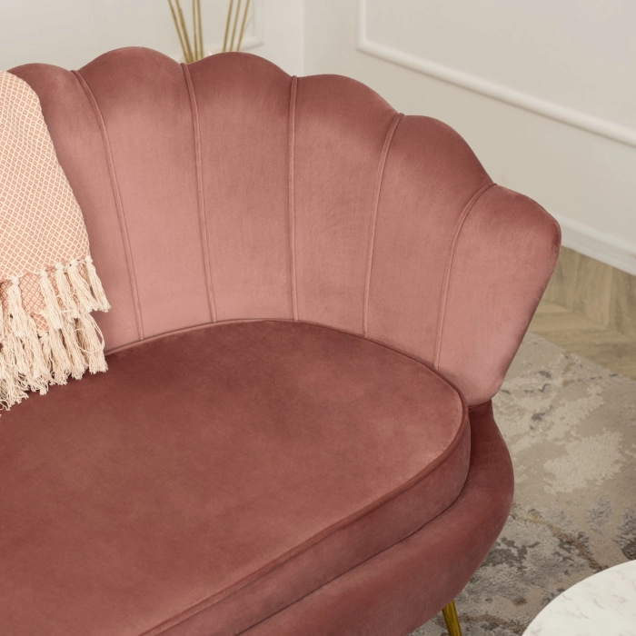 Sofa ZENDAYA Różowa