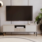 Szafka RTV MARCOS 154 cm Ryflowana Kaszmir