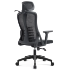 Fotel Obrotowy JULIET Ergonomiczny Czarny