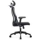 Fotel Obrotowy JULIET Ergonomiczny Czarny