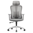 Fotel Obrotowy JULIET Ergonomiczny Szary