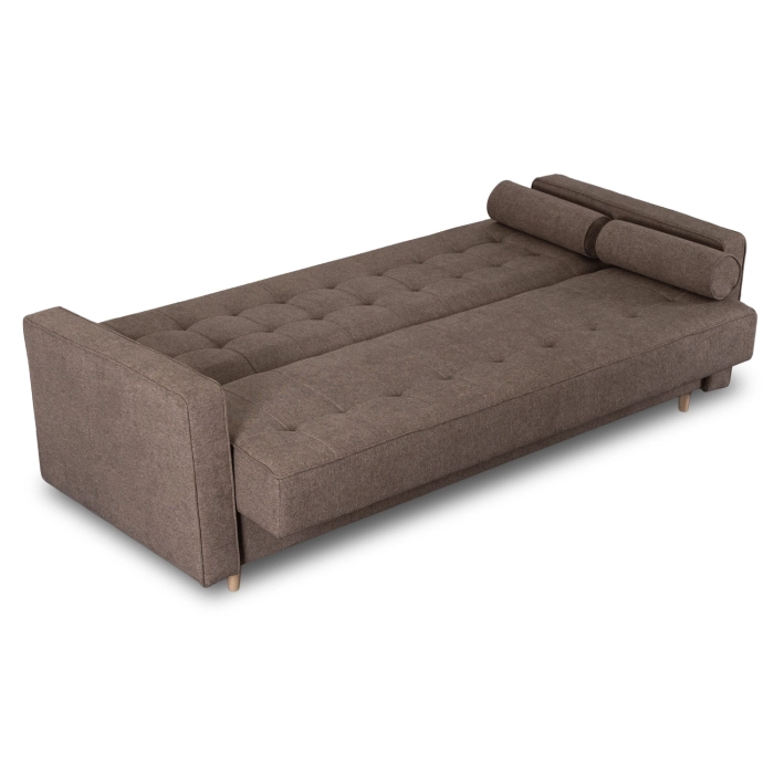 Sofa Rozkładana MALTA Brązowa