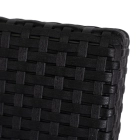 Sofa Ogrodowa FLINT Technorattan Czarna