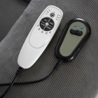 Fotel Masujący Elektrycznie Rozkładany FENIX z Funkcją Wstawania Szary