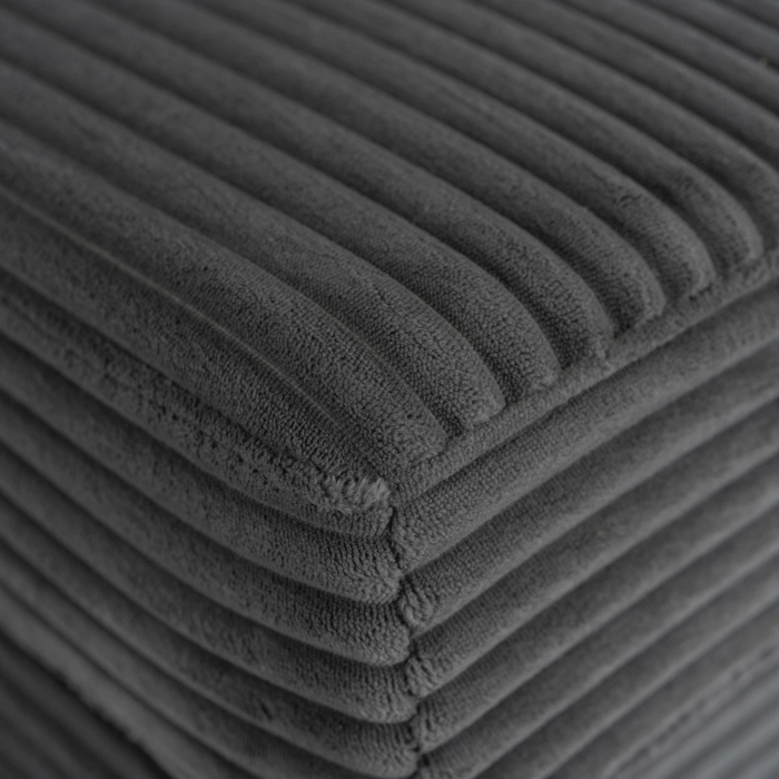 Fotel Wypoczynkowy NEO Szary Sztruksowy