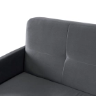 Zestaw 2x Sofa Rozkładana CUBA Szara
