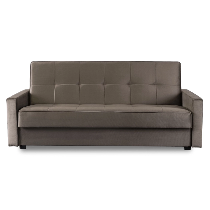 Zestaw 2x Sofa Rozkładana ALUNA Beżowa