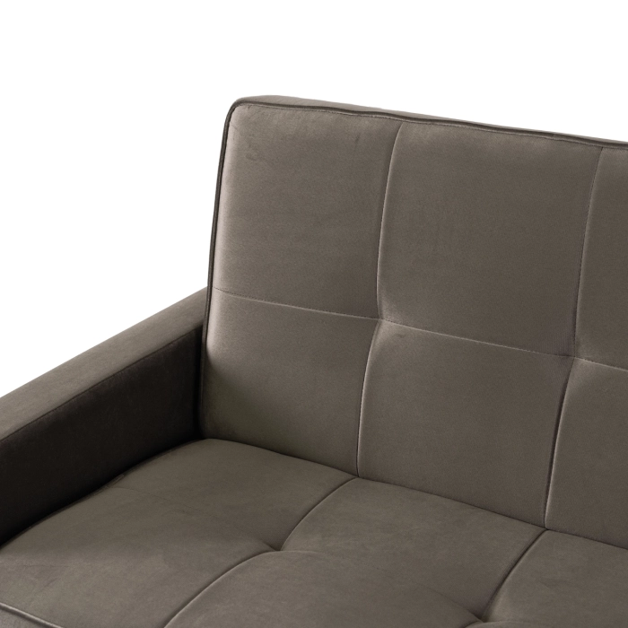 Zestaw 2x Sofa Rozkładana ALUNA Beżowa