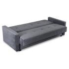 Zestaw 2x Sofa Rozkładana ALUNA Szara