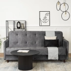 Zestaw 2x Sofa Rozkładana TIVOLI Szara