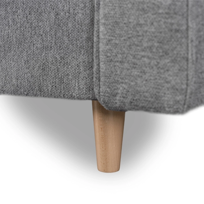 Zestaw 2x Sofa Rozkładana MALTA Szara