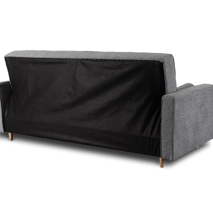Zestaw 2x Sofa Rozkładana MALTA Szara
