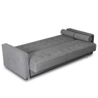 Zestaw 2x Sofa Rozkładana MALTA Szara