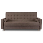 Zestaw 2x Sofa Rozkładana MALTA Brązowa