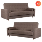 Zestaw 2x Sofa Rozkładana...