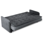 Zestaw 2x Sofa Rozkładana STELLA Szara