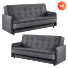 Zestaw 2x Sofa Rozkładana...