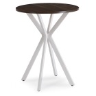 Stół LAUREN 60 cm Orzech/Biały